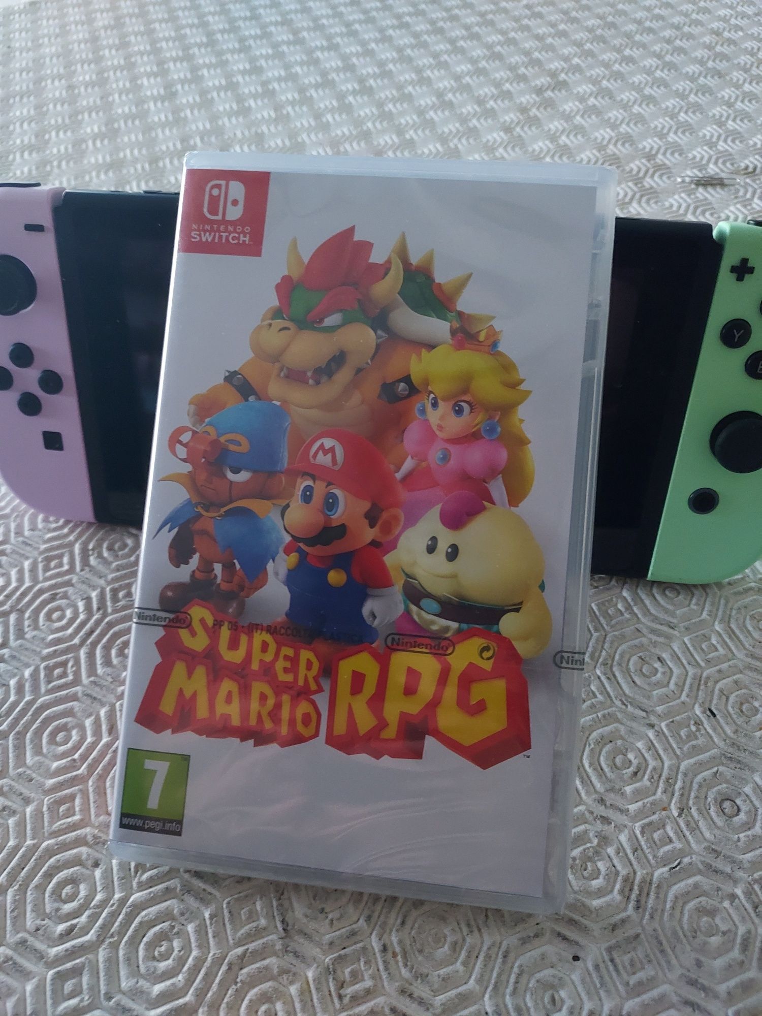Super Mario RPG selado