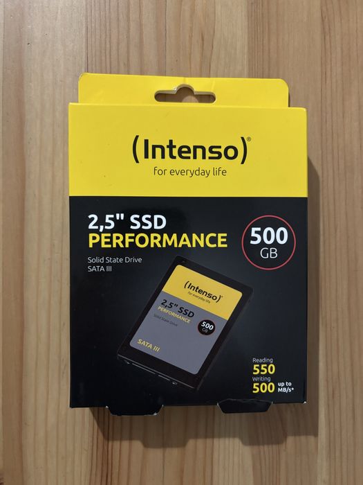 SSD Intenso Perfomance 500 GB 2,5”