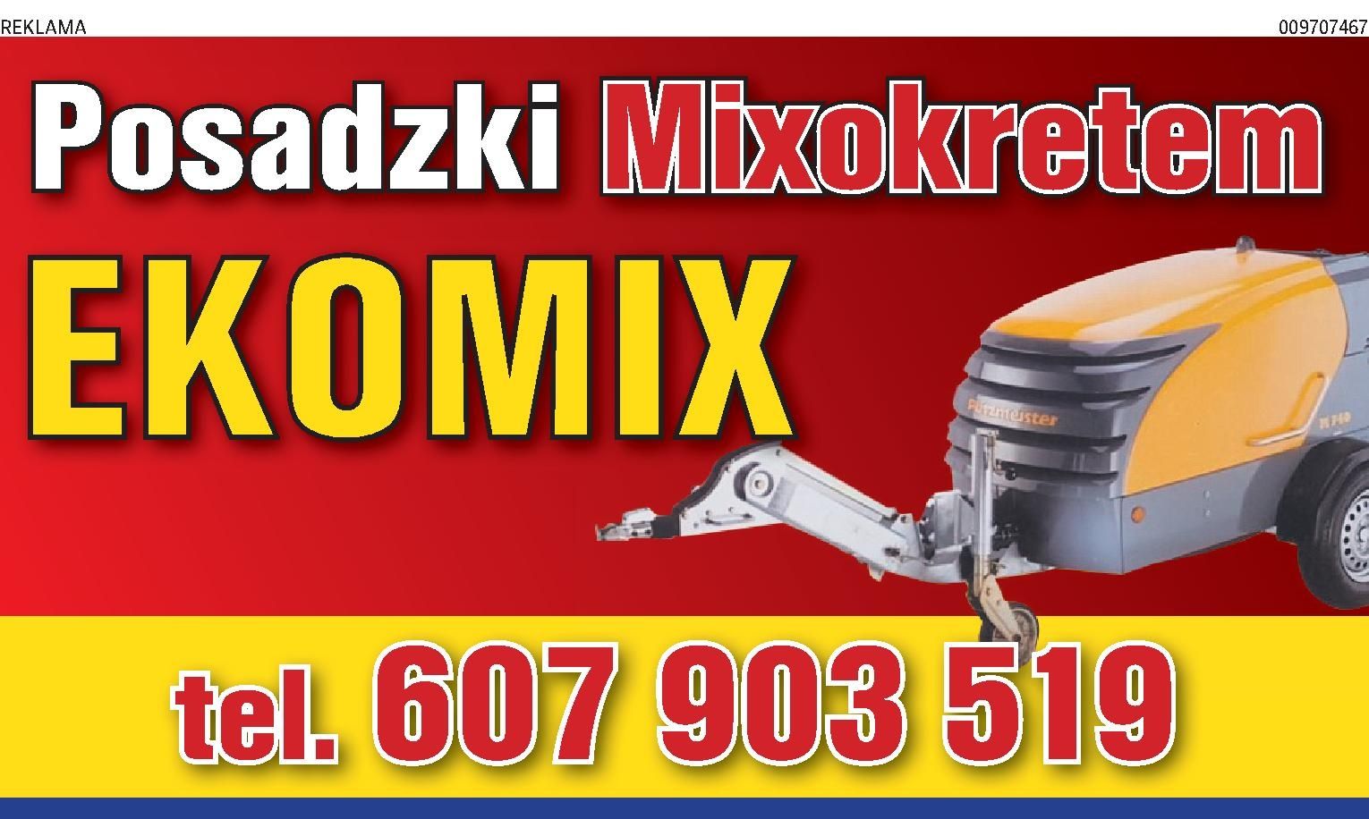 Posadzki Mixokretem EKOMIX