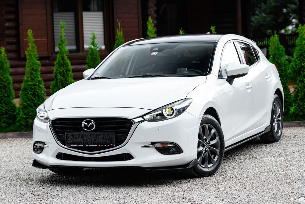 Mazda 3 2.0B 120KM SPORT LED Kamera Bixenon Nav Grz. Fot. Grz. Kier Serwis