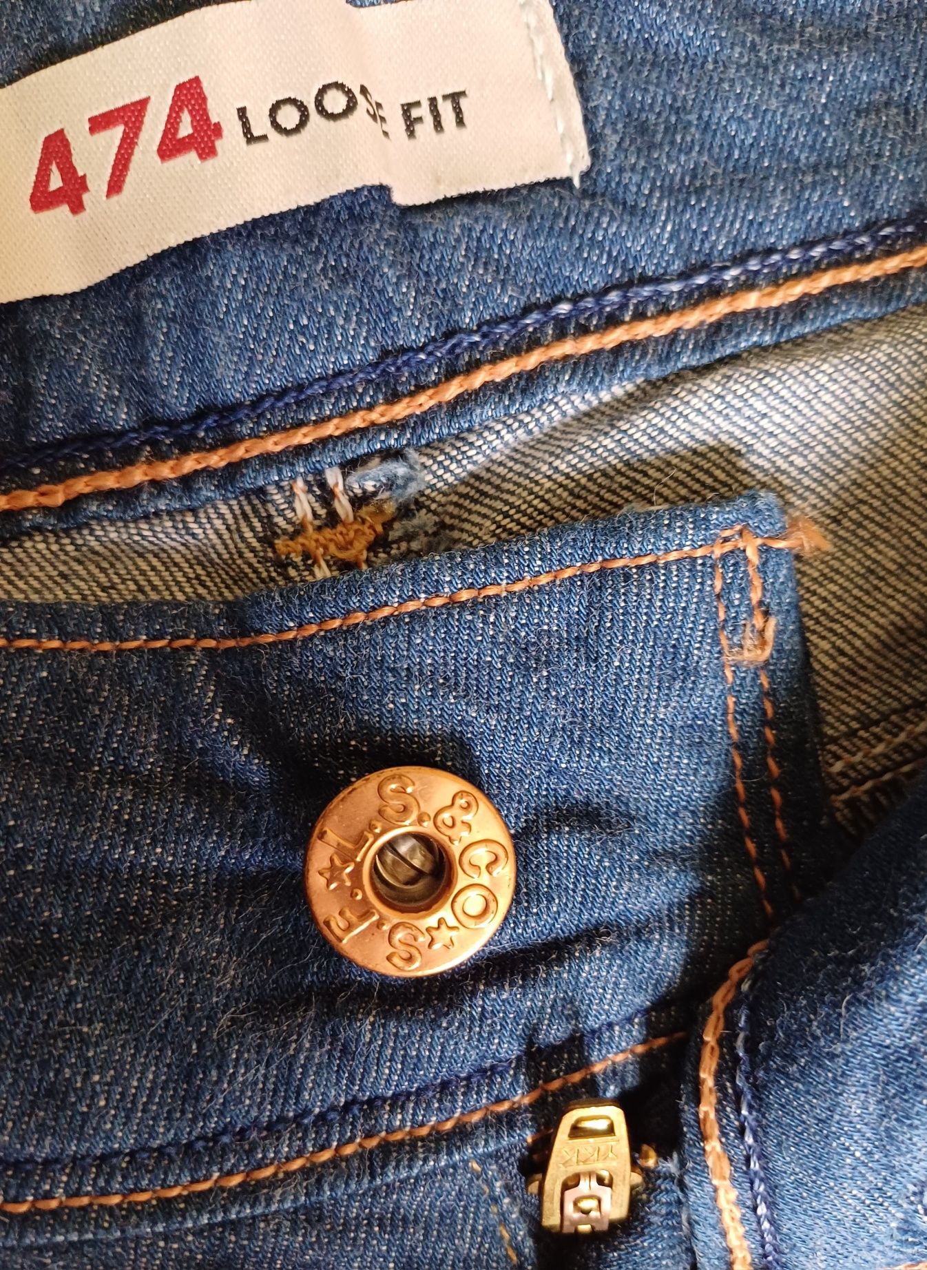 Jeansy szwedy Levis r.28