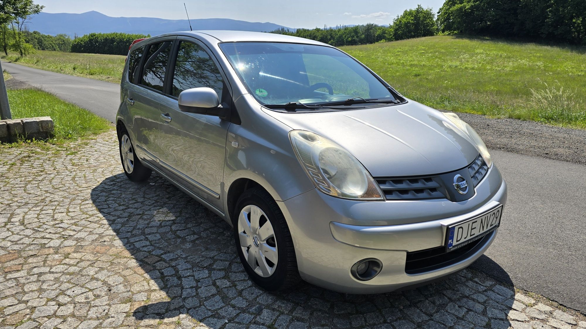 Zadbany Nissan Note 2007r. 1.4 benzyna, klimatyzacja