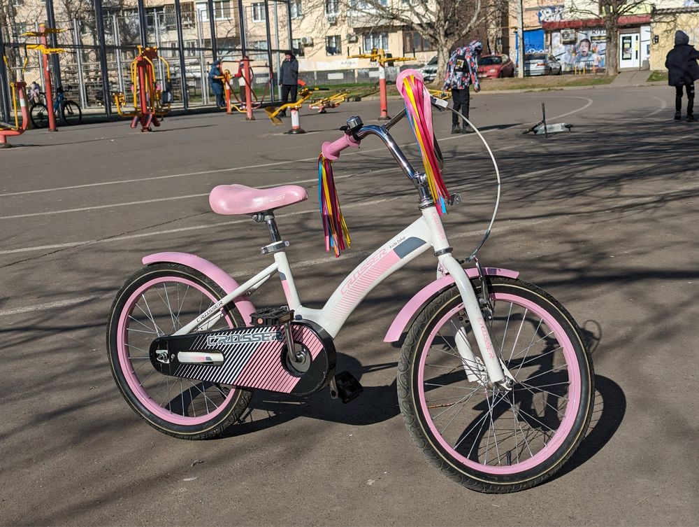 Дитячий велосипед Crosser Kids Bike 18’’ рожевий