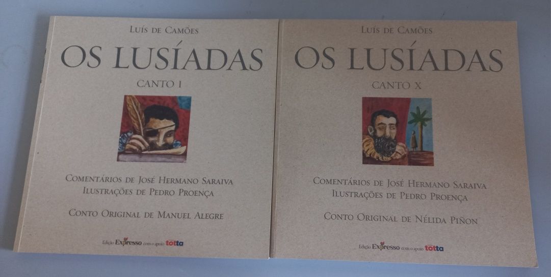 OS LUSÍADAS - LUÍS DE CAMÕES - 10 Cantos - Expresso 2003