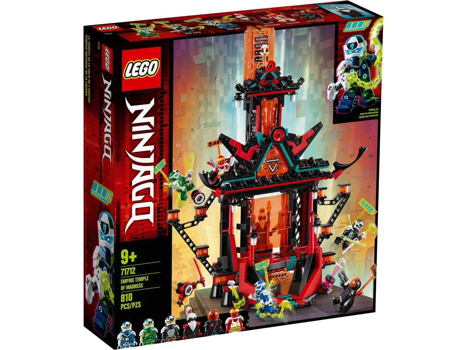 Nowe LEGO NINJAGO 71712 Imperialna świątynia szaleństwa