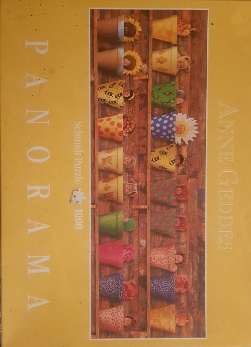 Puzzle 1000 Schmidt Ann Geddes dzieci w doniczkach