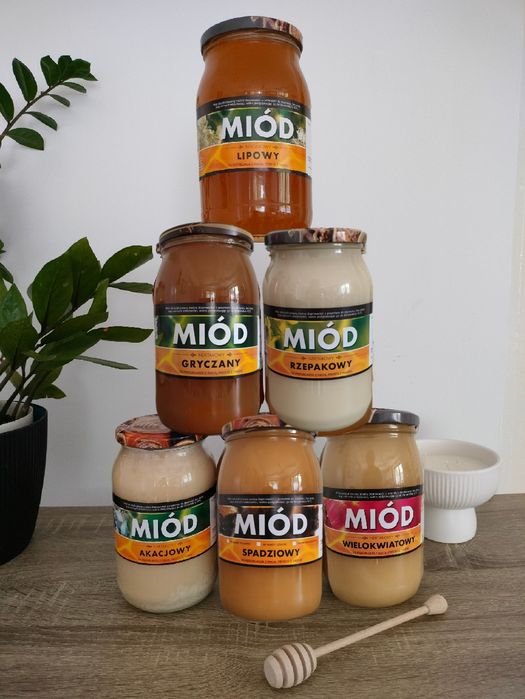 Miód wielokwiatowy 2x