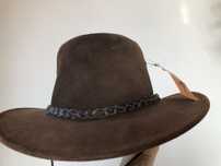 Kapelusz skorzany 100% hand made Nowy