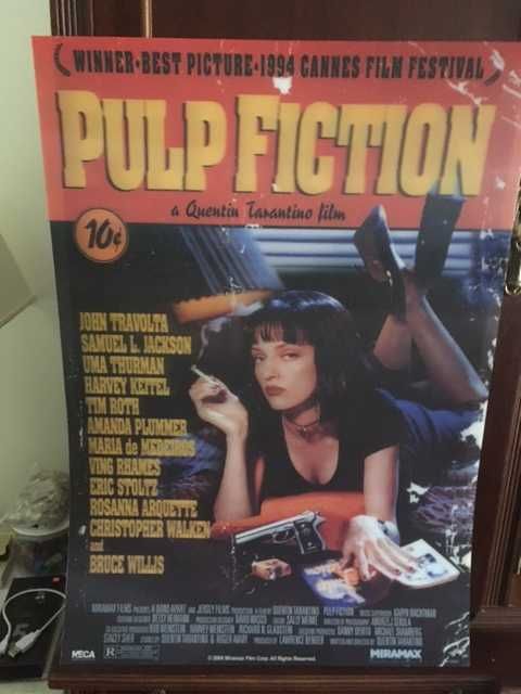 Poster Lenticular (3D) Pulp Fiction