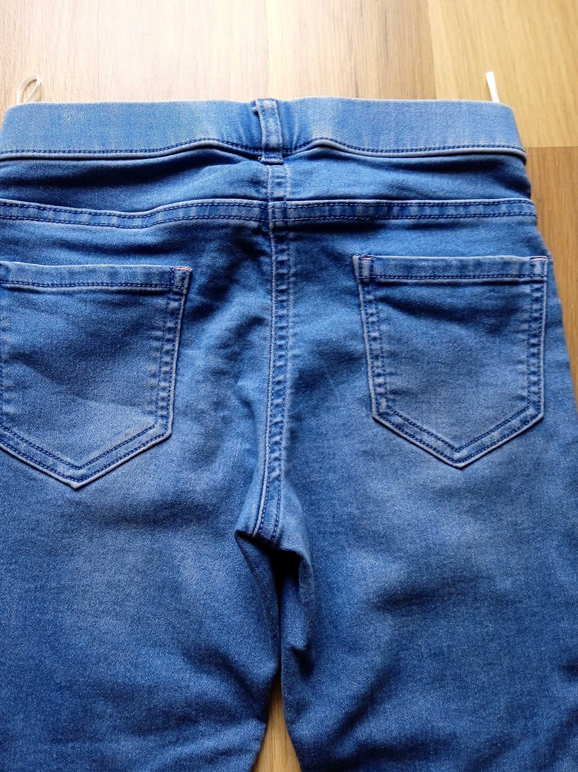 Spodnie jeans 140 C&A dziewczynka