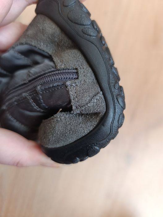 Buty zimowe śniegowce 21 Falcotto Naturino czarne szare jak nowe