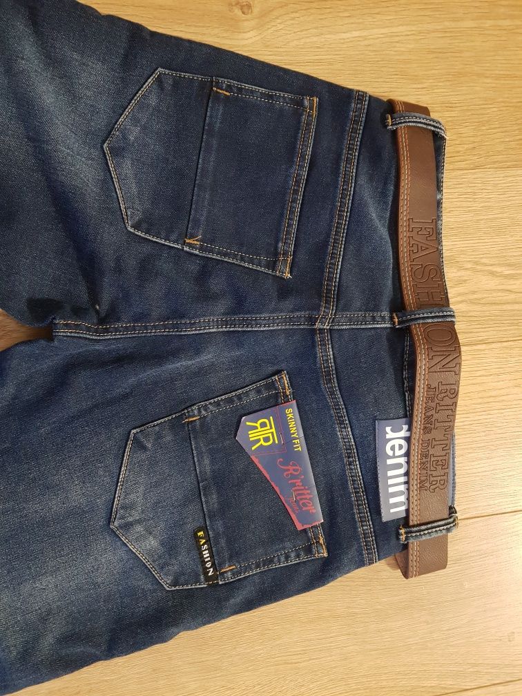 Spodnie męskie jeans nowe rozmiar 30