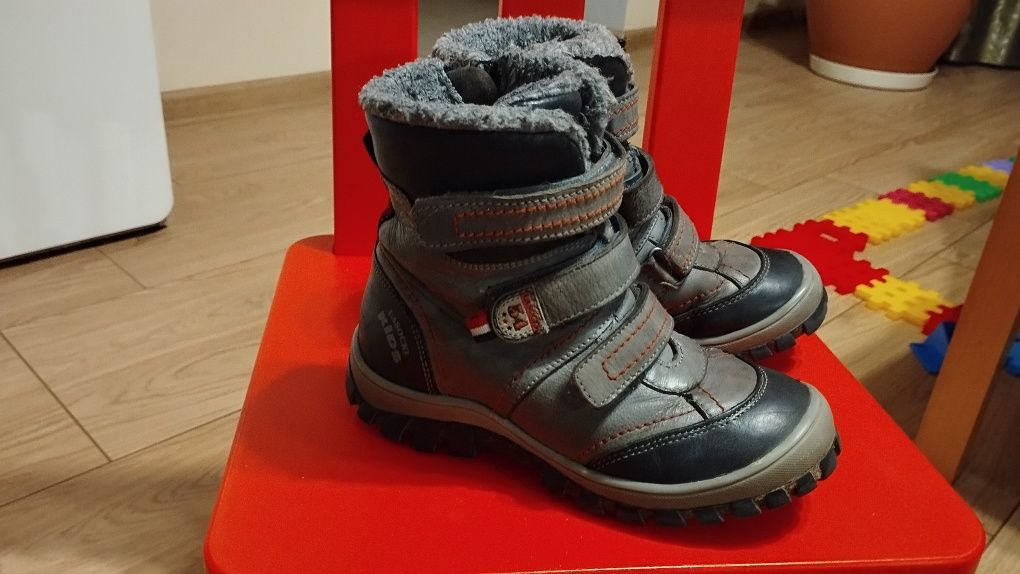 Śniegowce rozm. 30 (19,4 cm) kozaki chłopięce Lasocki Kids