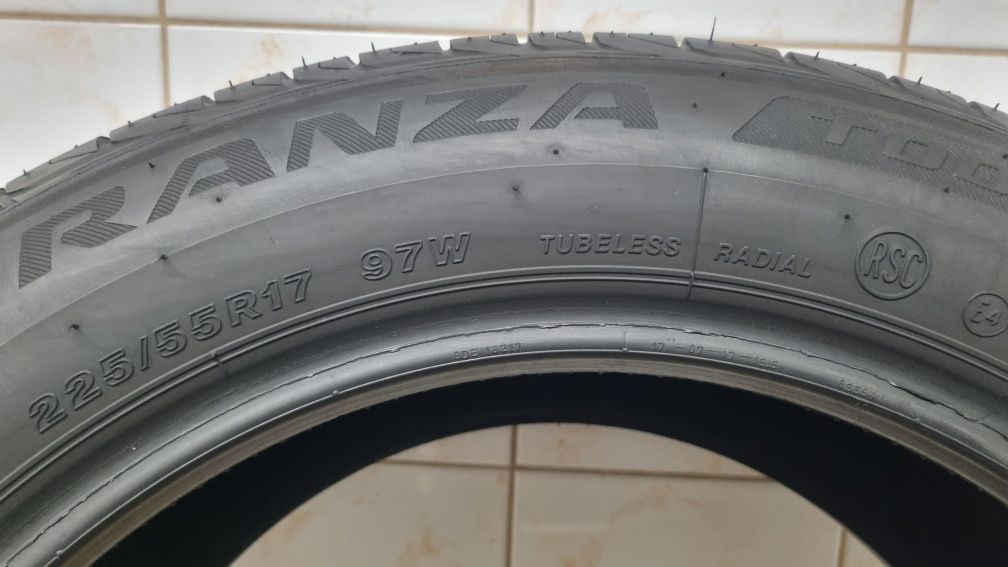 1 opona letnia 225/55 R17 97W RSC Bridgestone Turanza T001 RunFlat