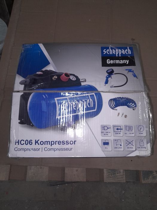 Компресор Scheppach з Європи.
