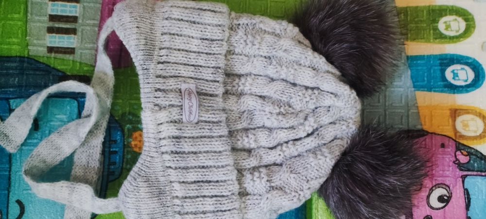 Детская шапочка зимняя