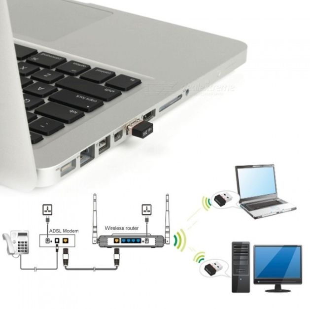 Wifi mini usb RT 5370 Dreambox, VU, Enigma2, E2 skybox e openbox