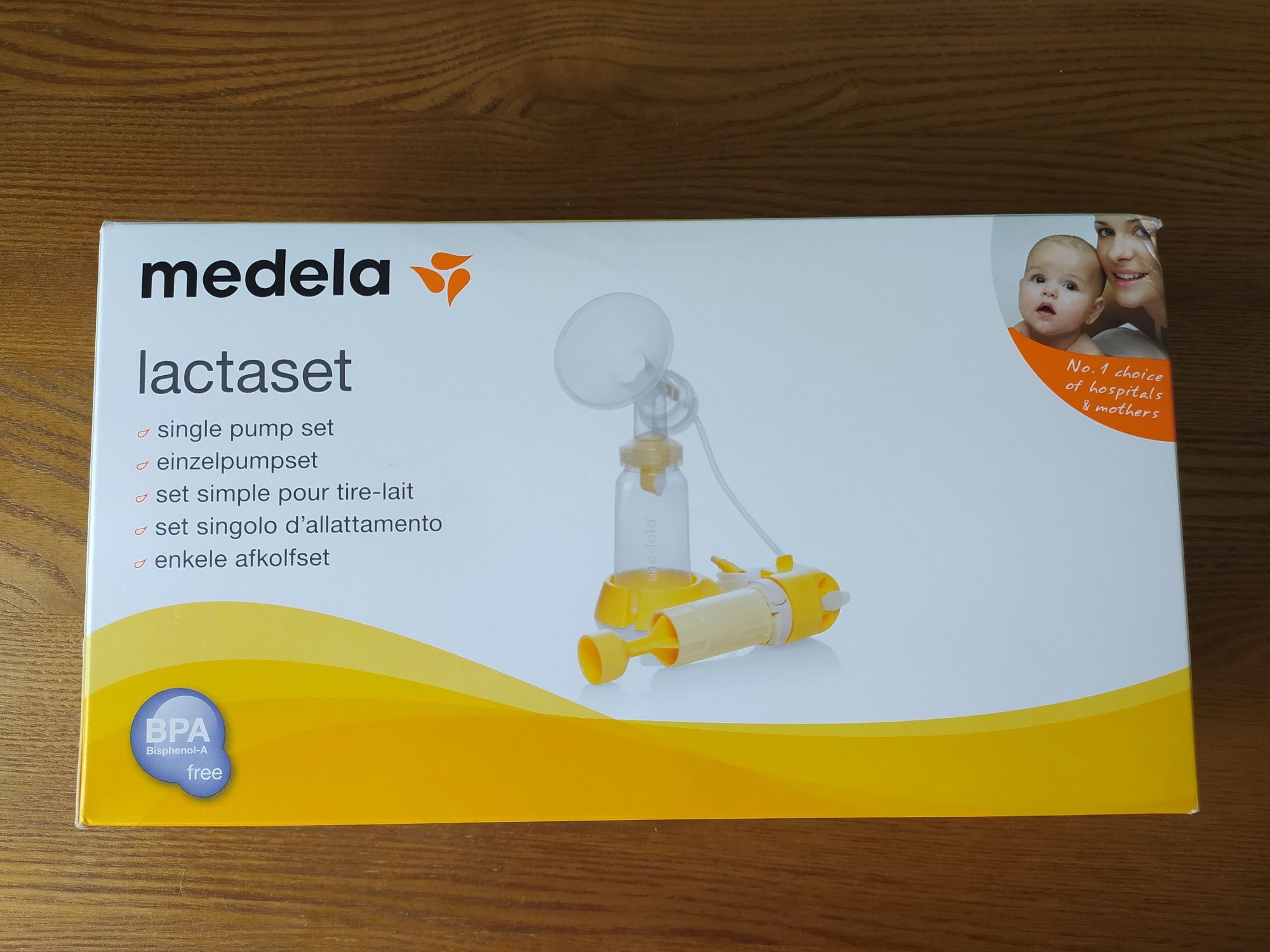 Молоковідсмоктувач medela lactaset молокоотсос