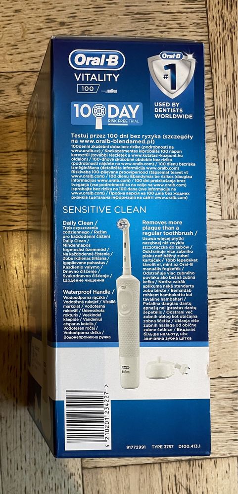 Oral-B sczoteczka elektryczna do zębów sensitive clean