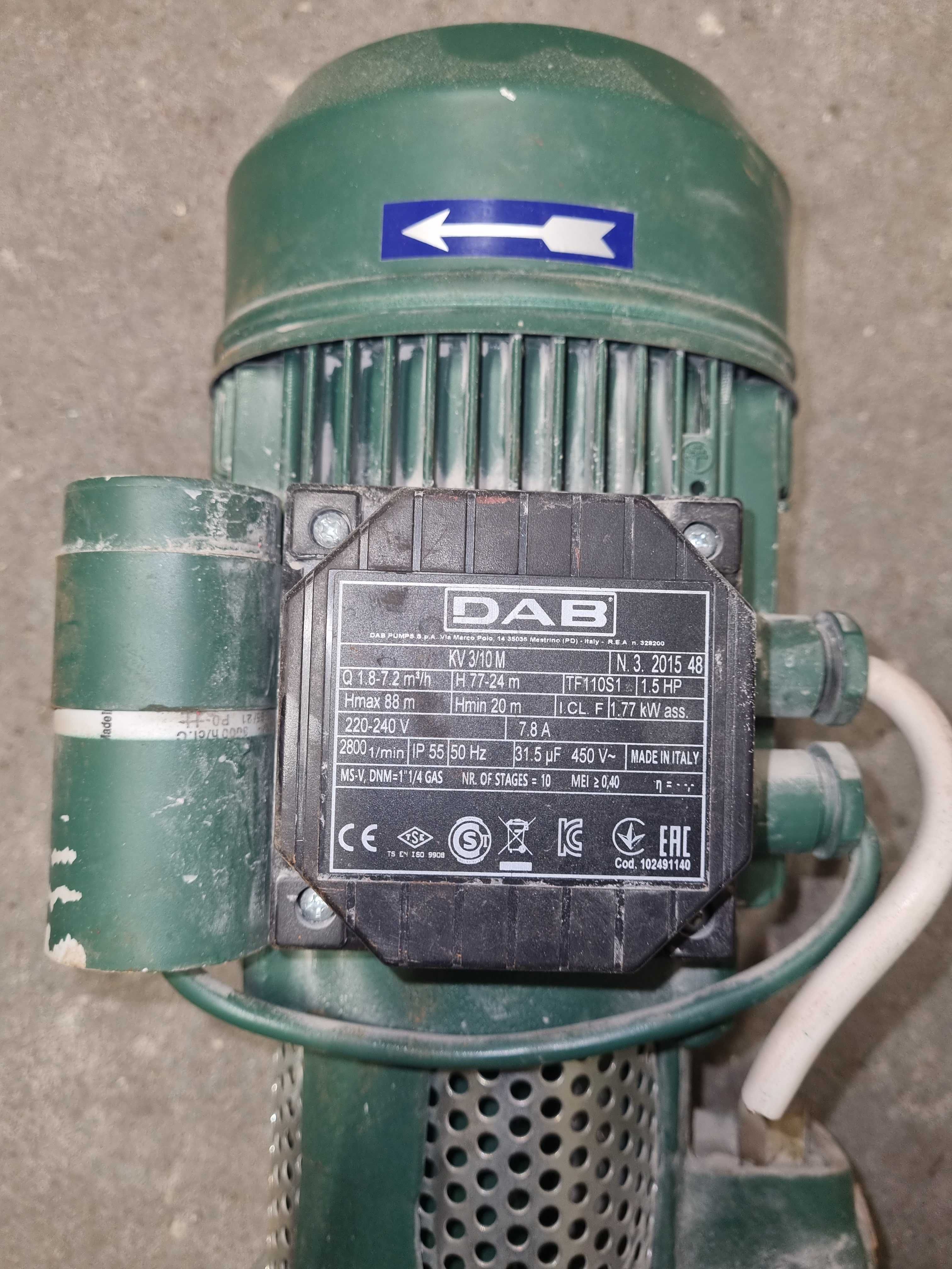 Pompa pionowa DAB KV 3/10 M/T (230/400V)