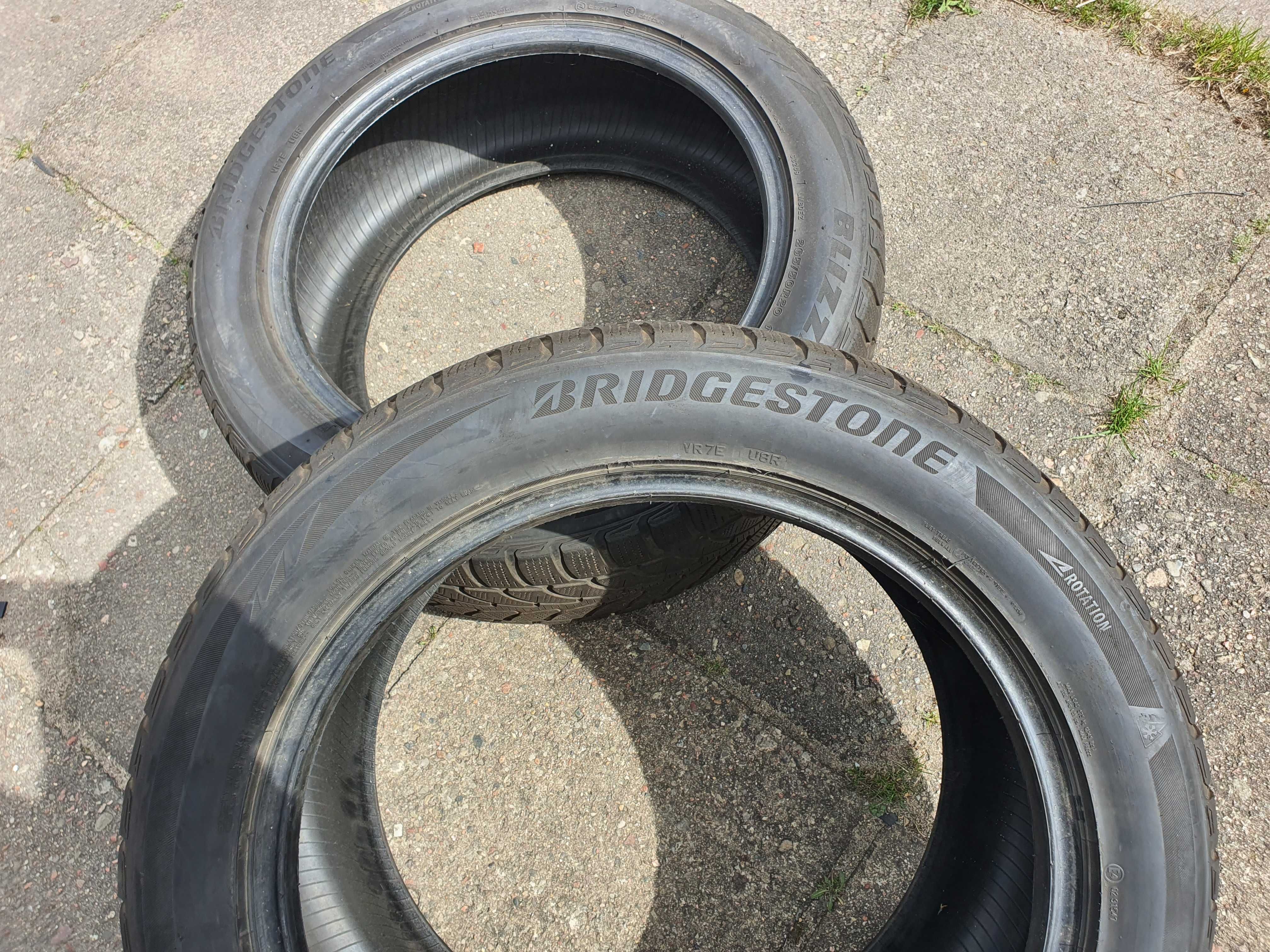 Opony BRIDGESTONE BLIZZAK LM-80 265/50R20 107V zimowe doskonałe 2szt