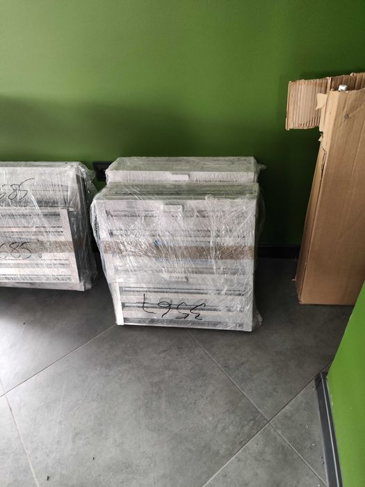 Okap przyścienny skrzyniowy 2400x1000x450 + łapacze tłuszczów