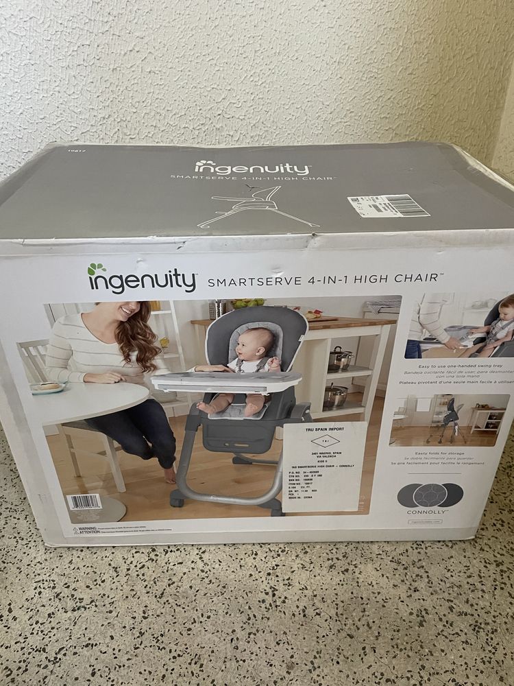 Cadeira Alta Ingenuity 4 em 1 - Cadeira Infantil e Booster