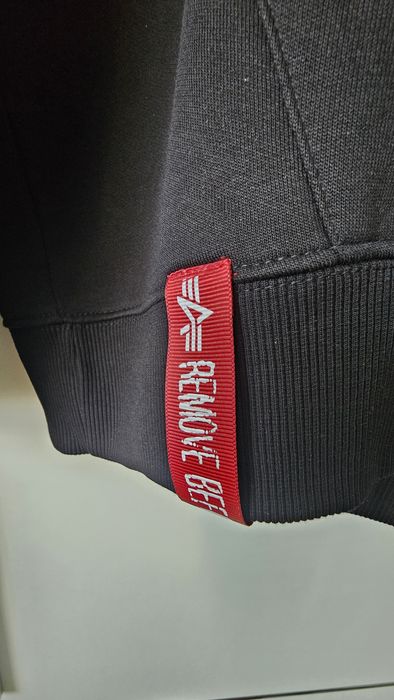 Nowa bluzka męska Alpha Industries z kapturem XL