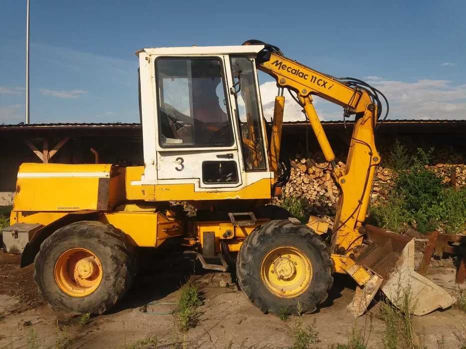 Mecalac 11 koparka ładowarka kołowa 11 T