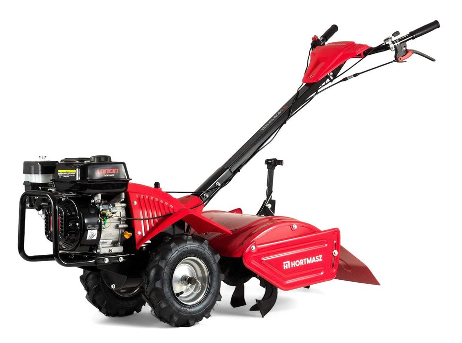 MOCNA Glebogryzarka z napędem HORTMASZ 7KM LONCIN 212cc Napęd Demo