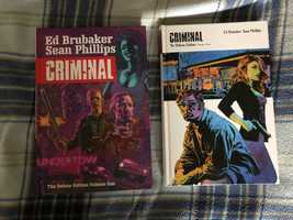 Criminal Deluxe Edition Volume 1 e 2 Brubaker Image comics