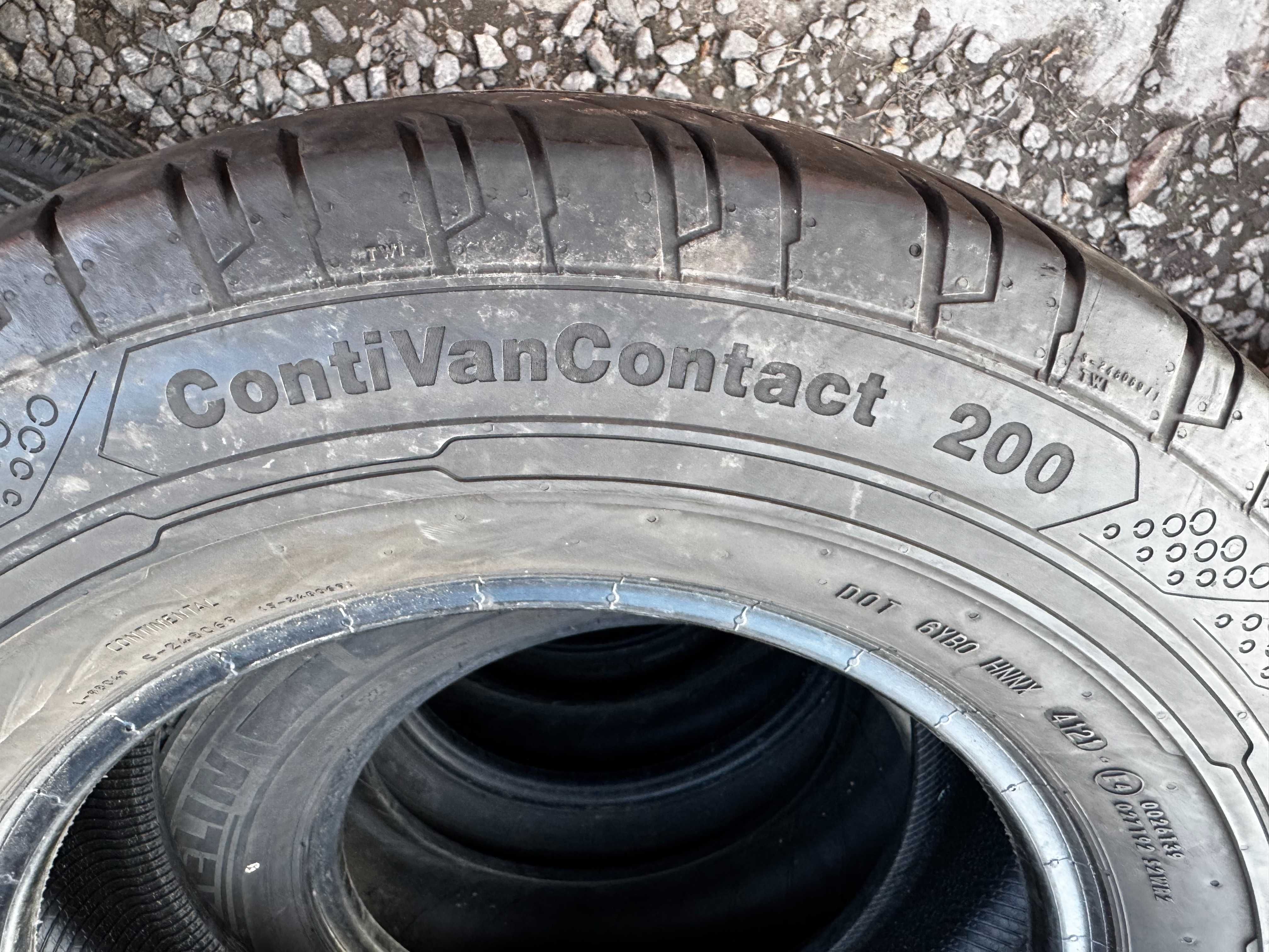 Шини CONTINENTAL 235/65 R16C, ContiVanContact 200, літня гума, цешка