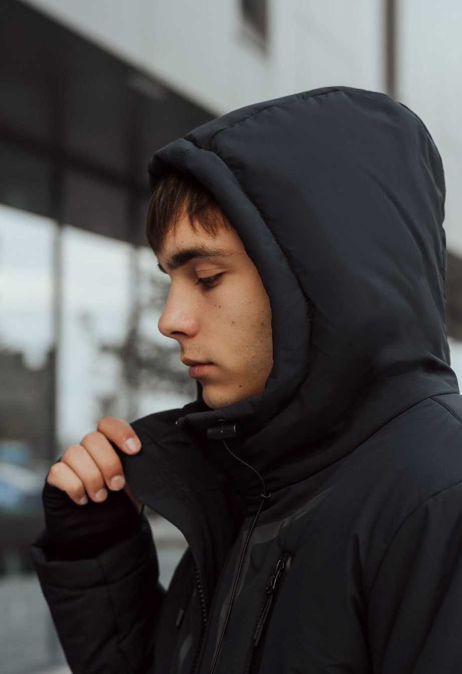 Зимова куртка Staff kub black XL