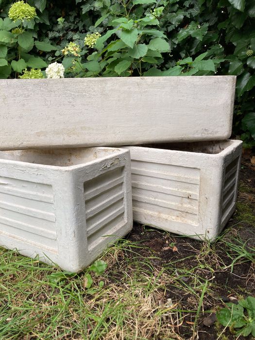 donice (modernizm) zestaw 4 szt.