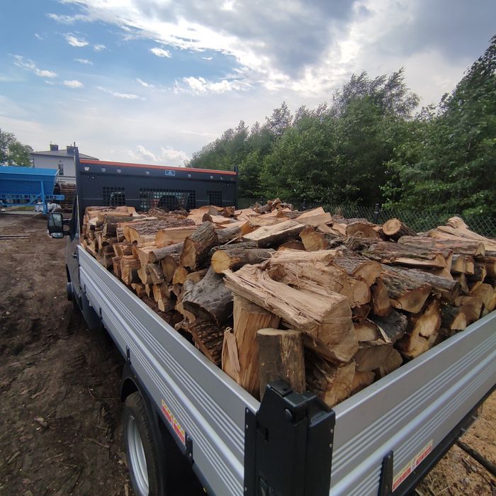 Drewno kominkowe, opałowe, mix gat. liściastych, dostawa w cenie,suche
