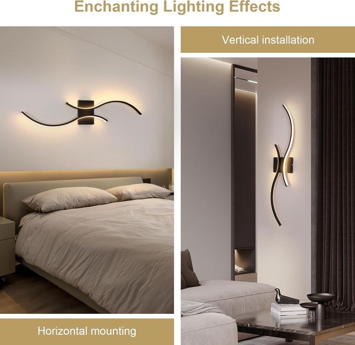 Comely LED Kinkiet Innen Nowoczesny, 27 W 80 cm 3000K