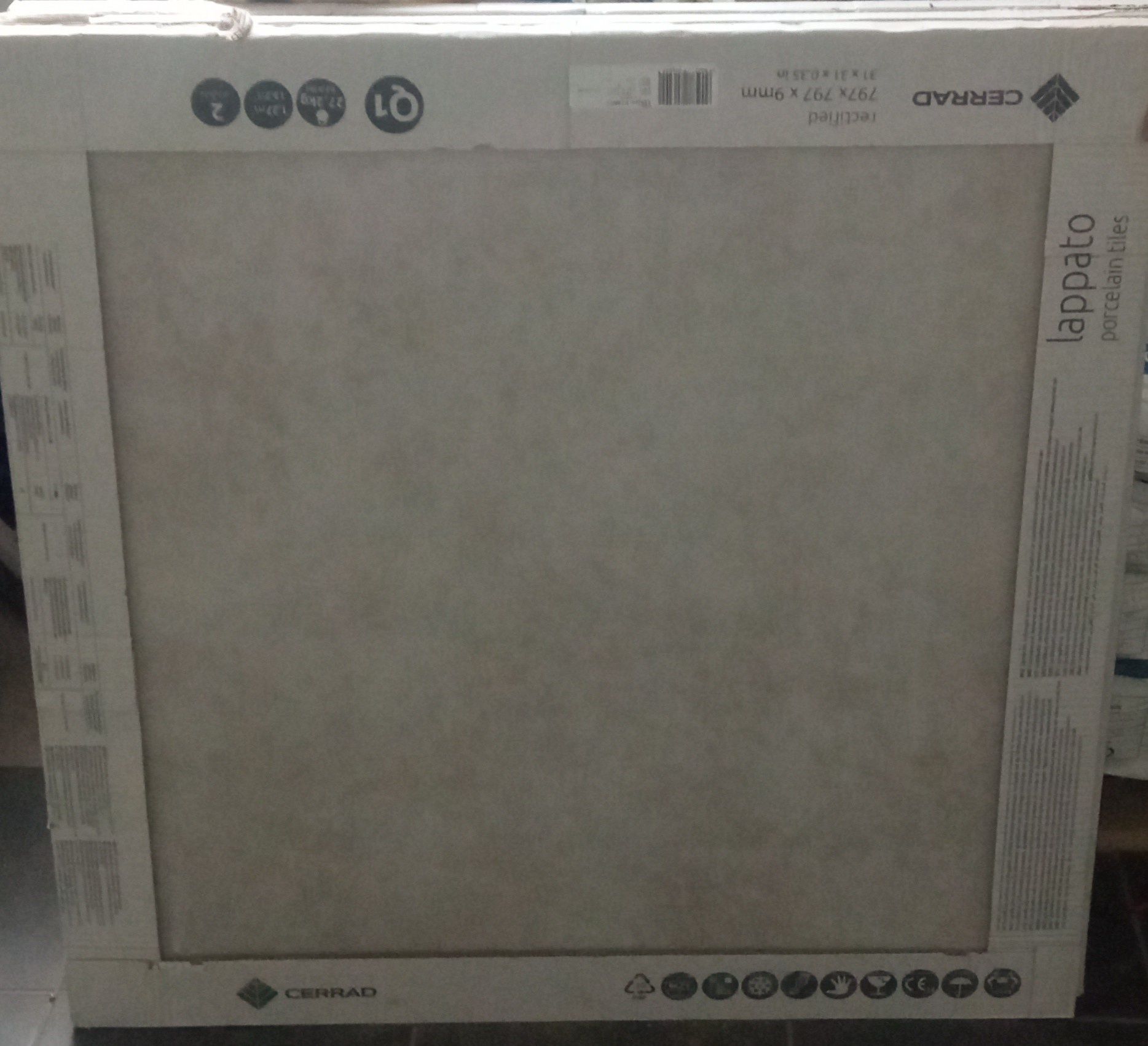 Płytki Cerrad Lukka Bianco 80x80