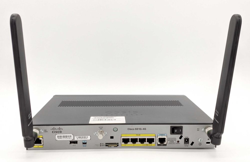 4G маршрутизатор Cisco C881G-4G