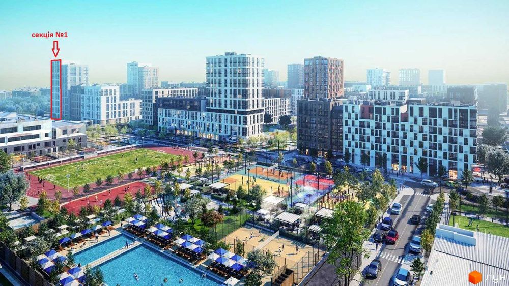 Квартира під ключ! 3к 100м2 Салютна 2 к.1 ЖК Файна Таун | Поруч школа!