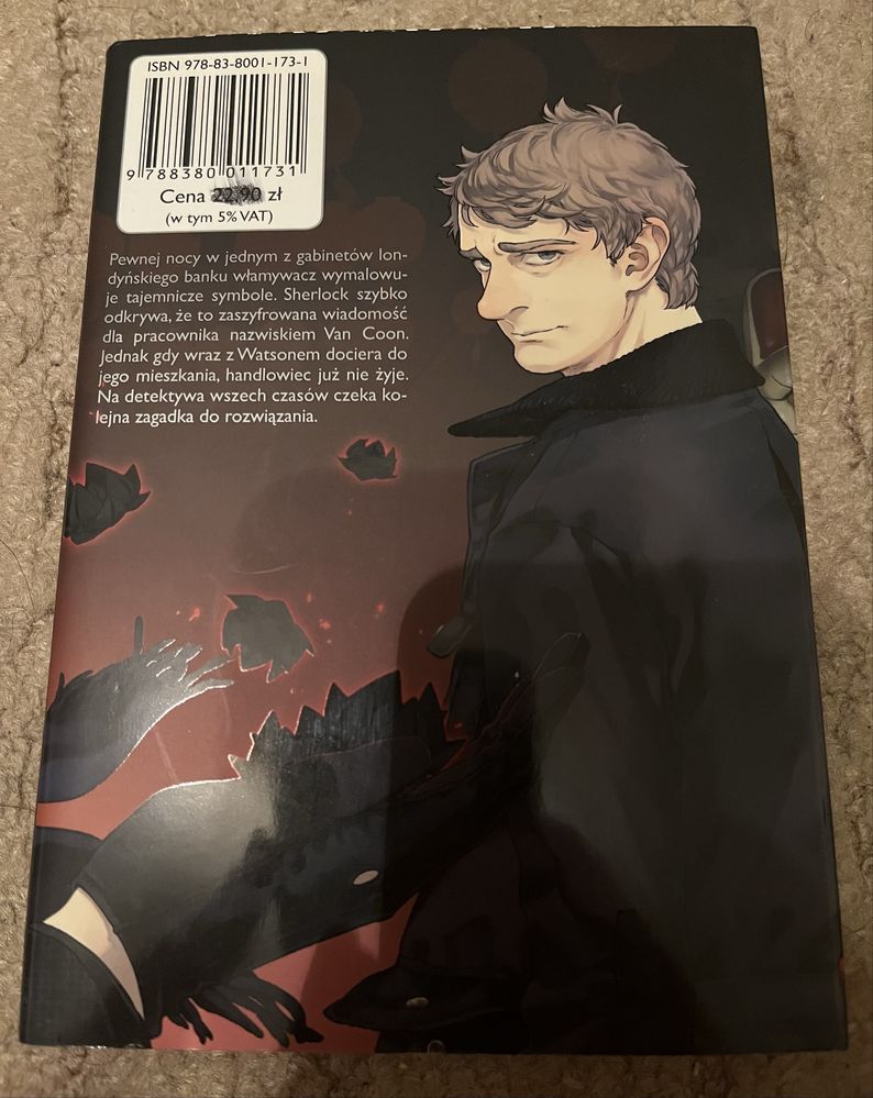Manga: Steven Moffat, Mark Gatiss- sherlock, niewidomy bankier