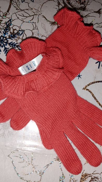 Перчатки новые вязаные