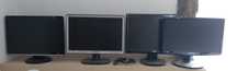 Lote 4 monitores LCD