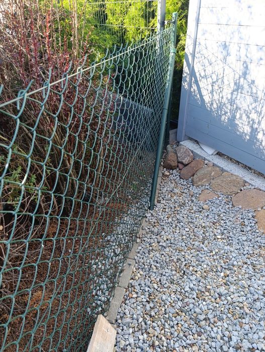 Bramka ocynkowana ze słupkami