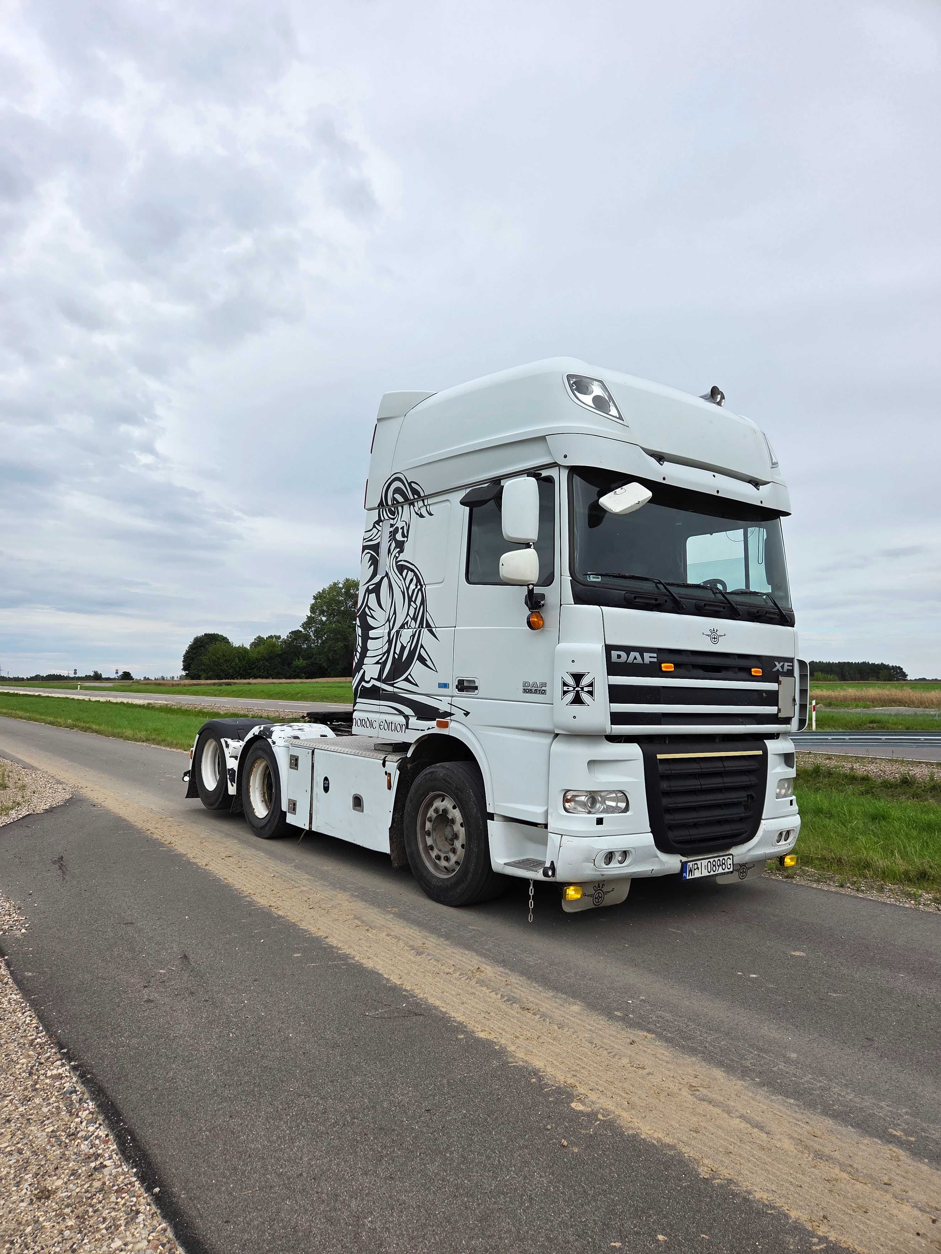 DAF XF105.510 ATE 6x2/60.000kg Nowe Tacho
