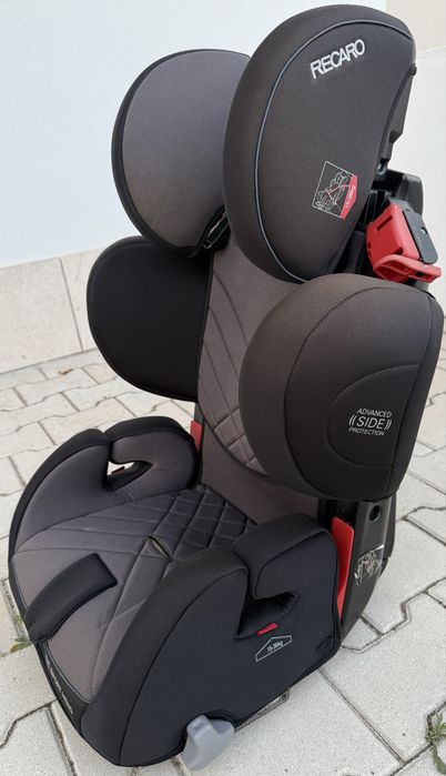 Cadeira auto  Recaro Young Sport Hero 1/2/3 Carbon Black