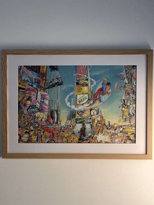 Obraz w ramie pod szkłem