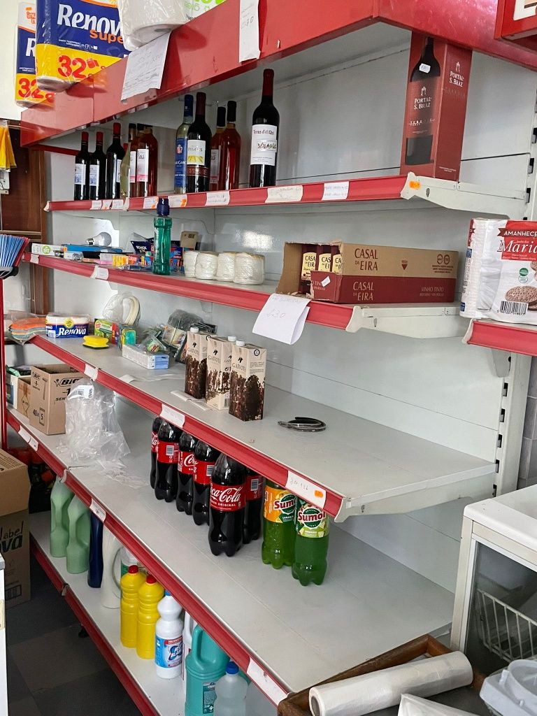Prateleiras de Minimercado