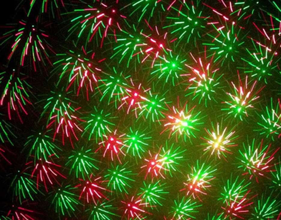 Laser Działo Laserowe Projektor Dyskotekowy LED UV Stroboskop DJ