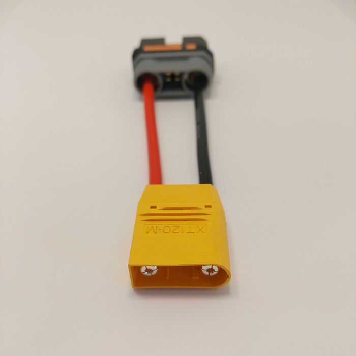 Переходник ХТ120 на QS10-Ѕ Адаптер LiPo аккумуляторов с кабелем 10AWG