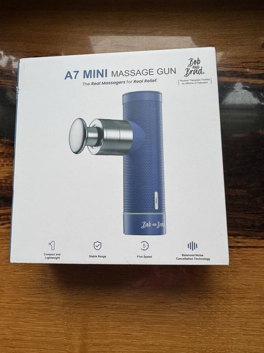 Bob and Brad A7 Mini масажний пістолет/масажер НОВИЙ
